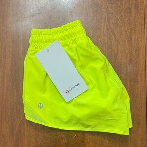 NWT Lululemon Hotty Hot Shorts